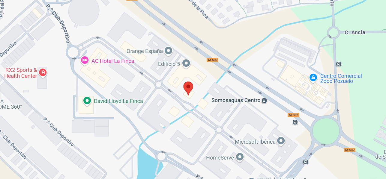 Ubicación de la oficina de Studyxalquarika en Madrid para servicios Web3 y blockchain